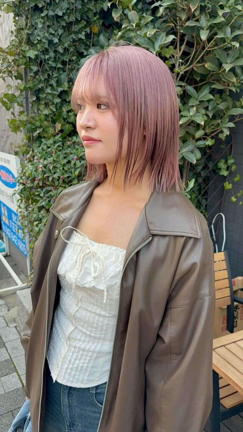 やわらかいラベンダーピンク