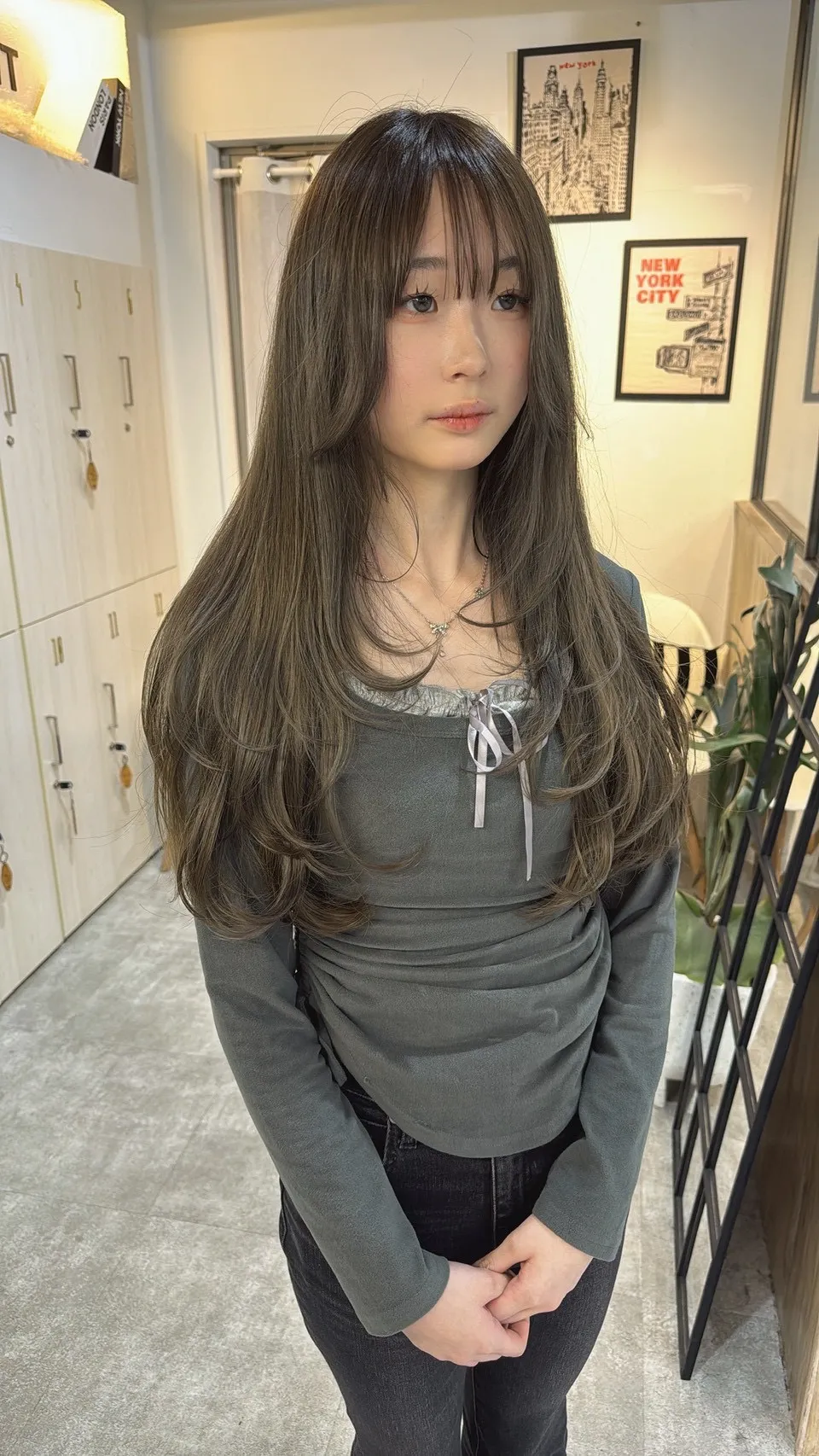 レイヤーカットでふんわり感を演出